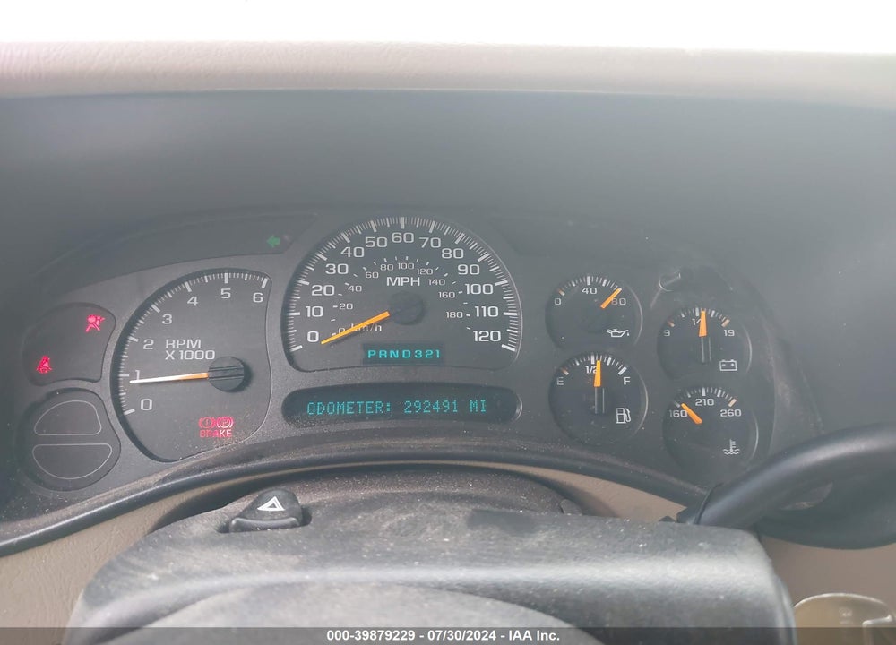 2003 CHEVROLET TAHOE Z71 VIN: 1GNEK13Z43R318436