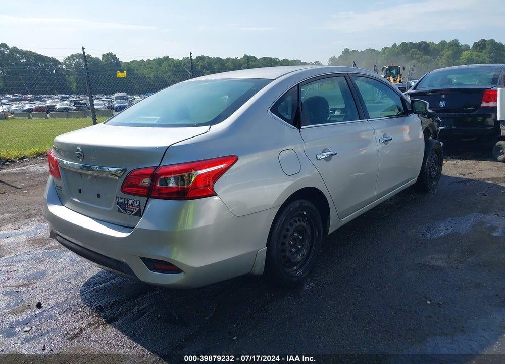 2019 NISSAN SENTRA S VIN: 3N1AB7AP2KY212994