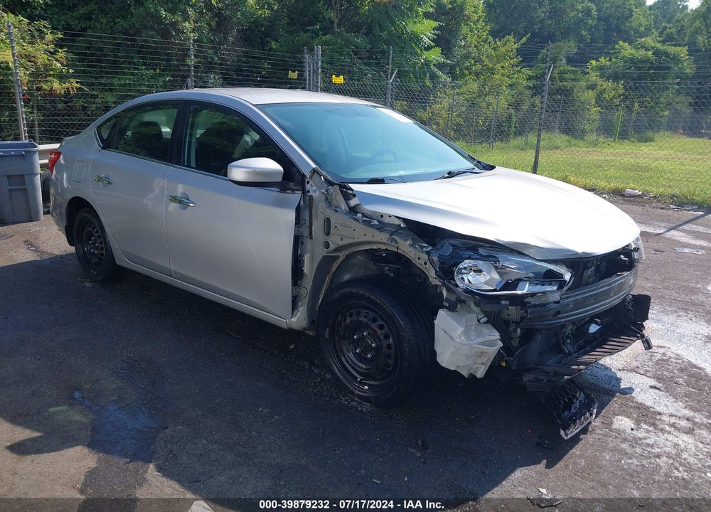 2019 NISSAN SENTRA S VIN: 3N1AB7AP2KY212994