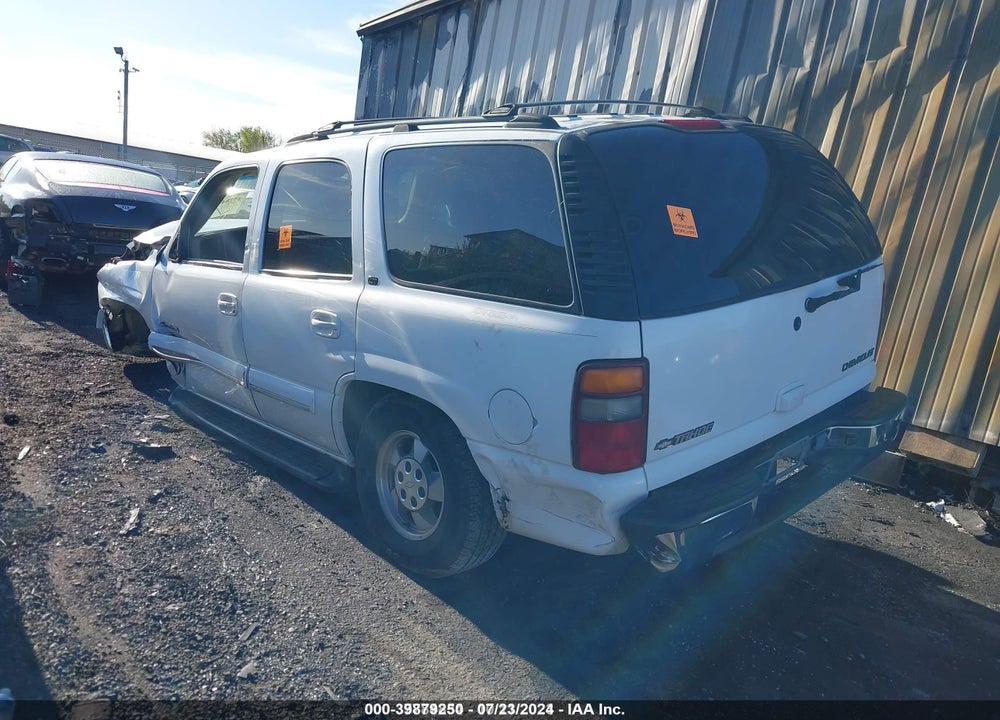 2002 CHEVROLET TAHOE LT VIN: 1GNEK13Z52J197557
