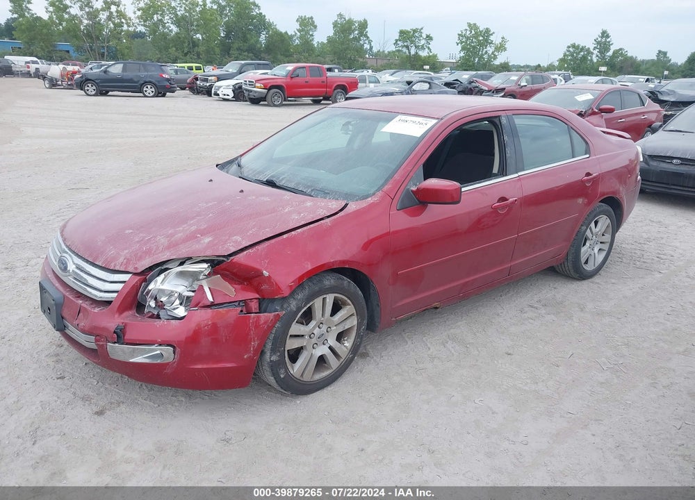 2007 FORD FUSION SEL VIN: 3FAHP08Z67R265684