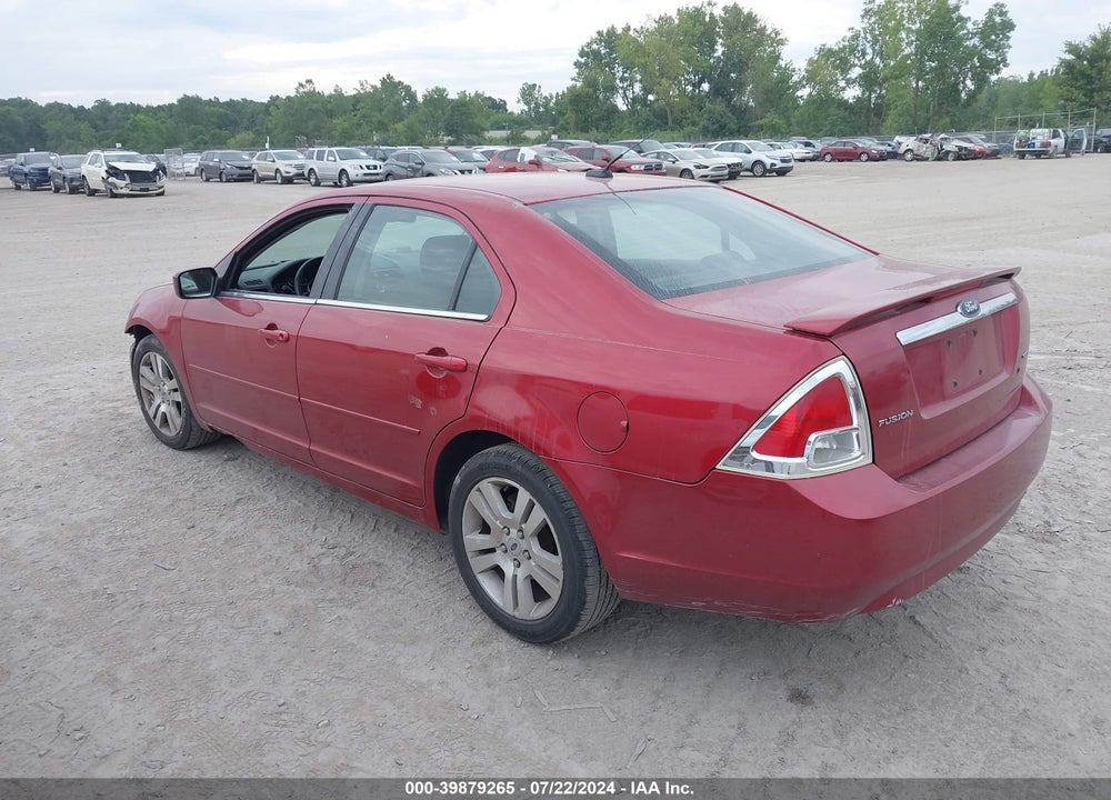 2007 FORD FUSION SEL VIN: 3FAHP08Z67R265684
