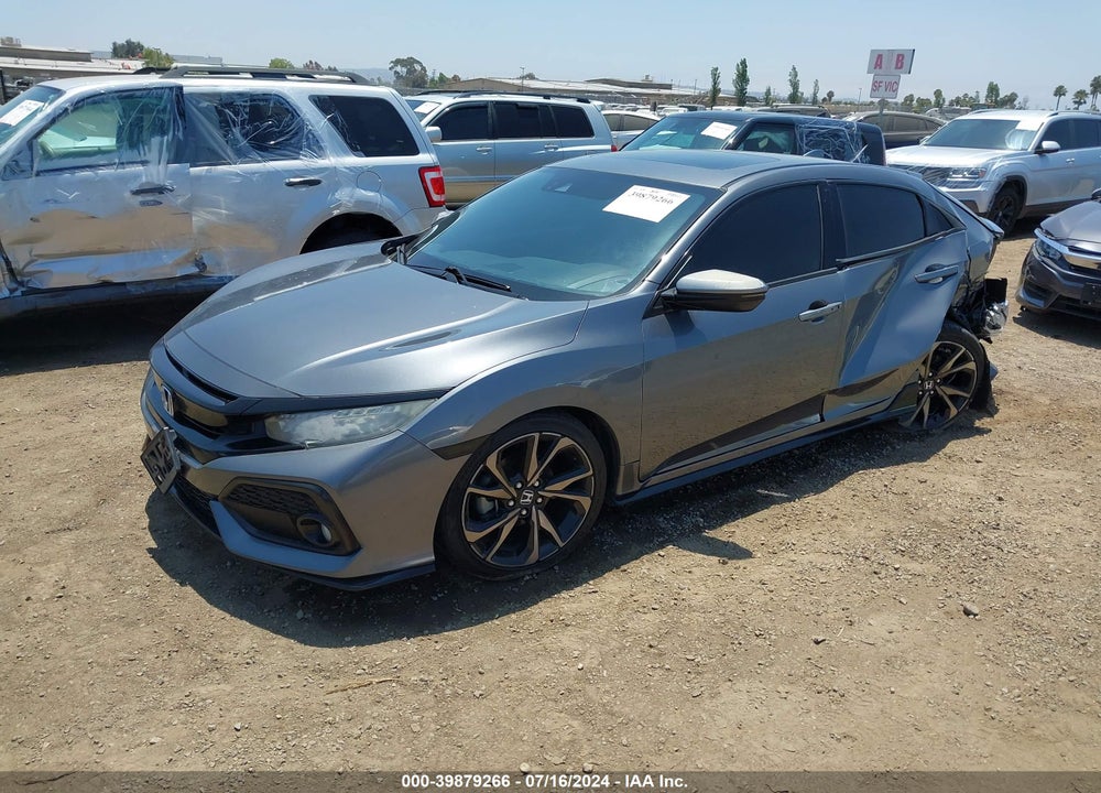 2019 HONDA CIVIC SPORT TOURING VIN: SHHFK7H92KU403304
