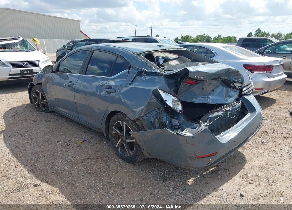 2024 NISSAN SENTRA SV XTRONIC CVT VIN: 3N1AB8CV0RY267357