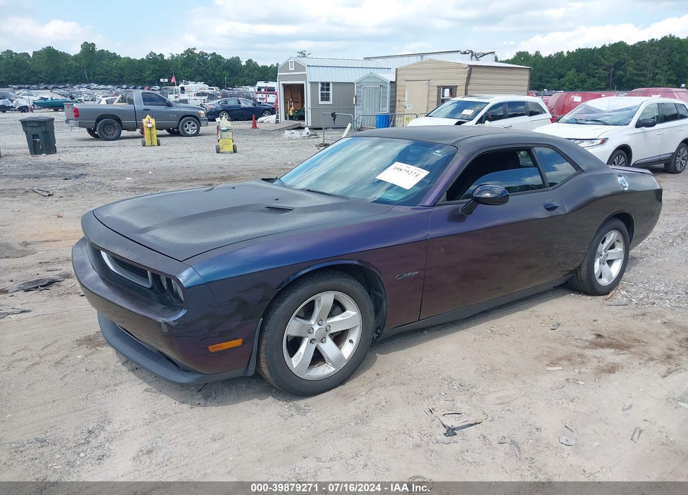 2013 DODGE CHALLENGER SXT VIN: 2C3CDYAG6DH724177