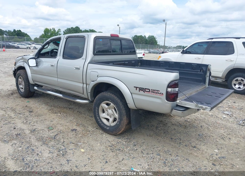 2002 TOYOTA TACOMA PRERUNNER V6 VIN: 5TEGN92N72Z074225