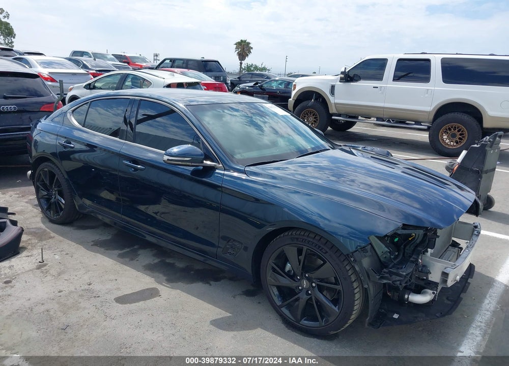 2023 GENESIS G70 2.0T RWD VIN: KMTG34TA7PU115362