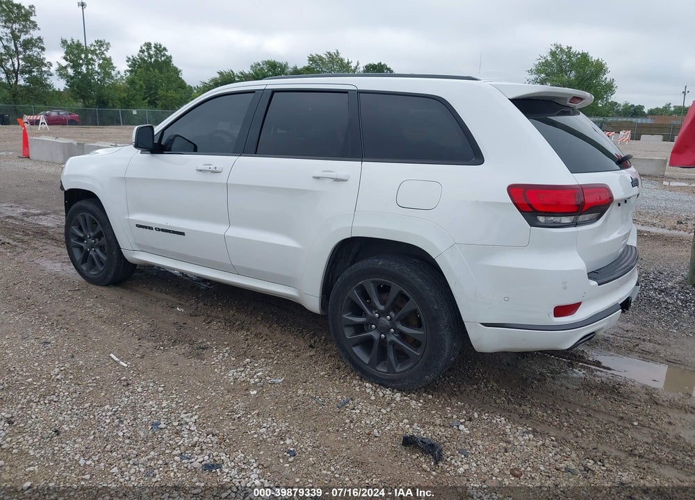 2018 JEEP GRAND CHEROKEE HIGH ALTITUDE 4X4 VIN: 1C4RJFCG2JC334255