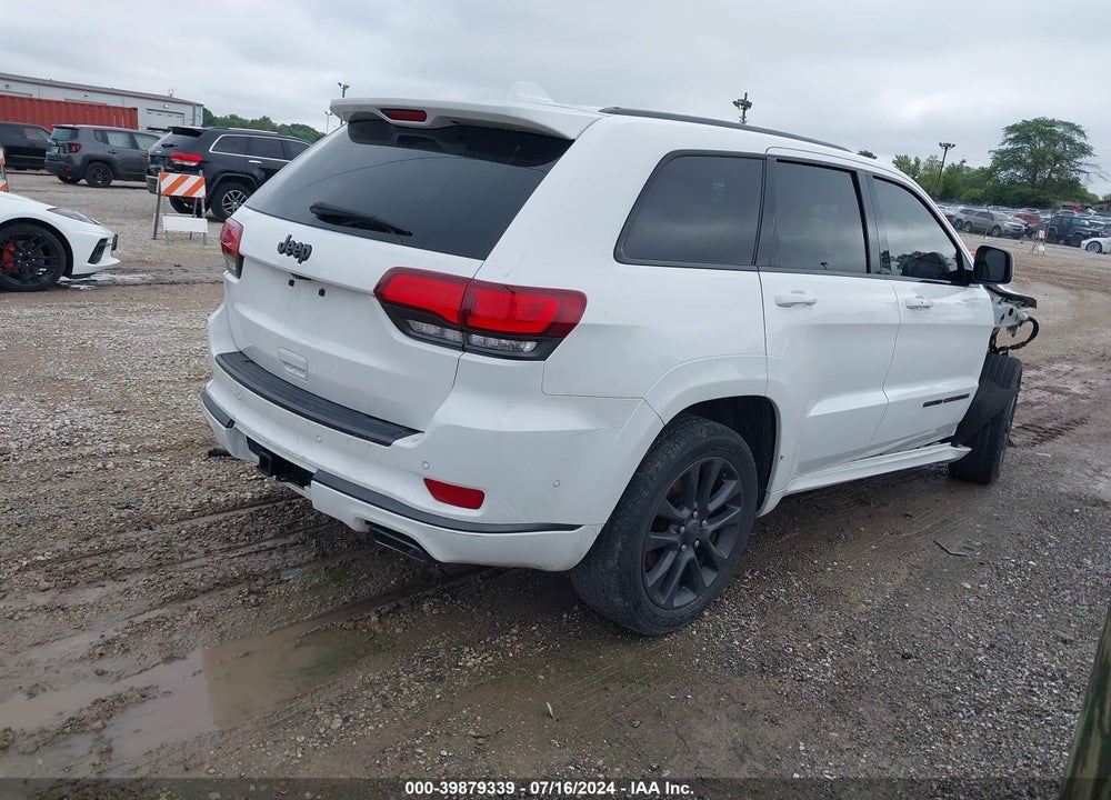 2018 JEEP GRAND CHEROKEE HIGH ALTITUDE 4X4 VIN: 1C4RJFCG2JC334255
