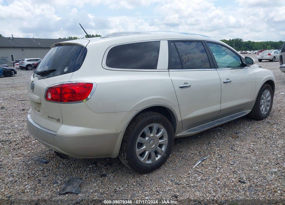 2012 BUICK ENCLAVE PREMIUM VIN: 5GAKVDED4CJ245204