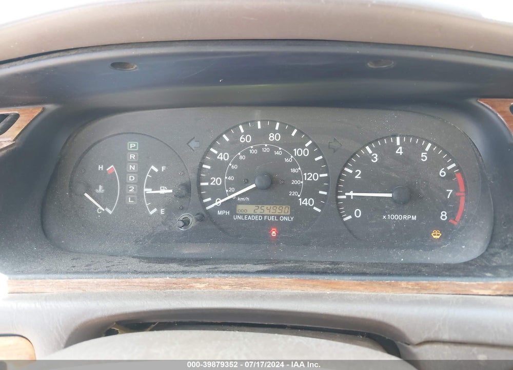 1999 TOYOTA CAMRY LE VIN: 4T1BG22K3XU478393