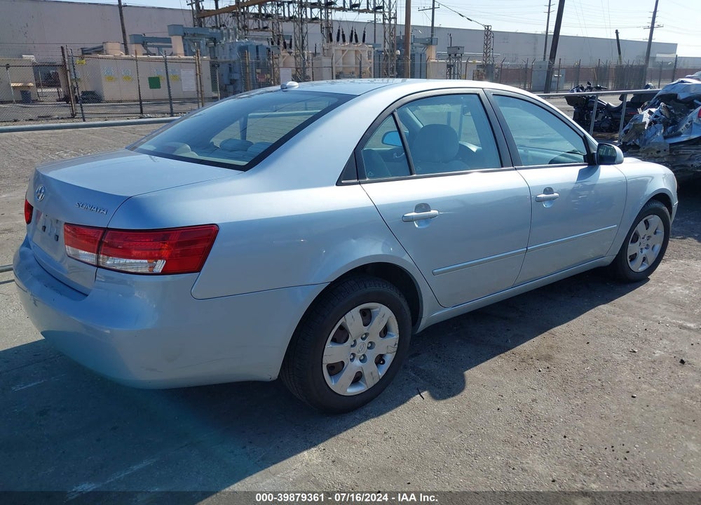 2008 HYUNDAI SONATA GLS VIN: 5NPET46C78H374092