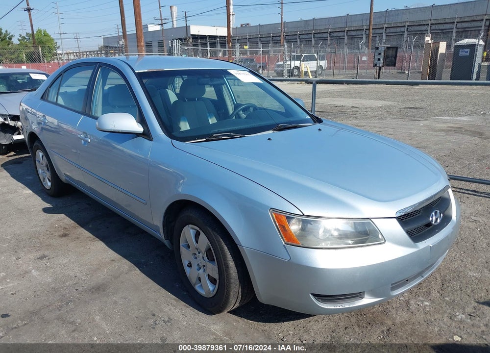 2008 HYUNDAI SONATA GLS VIN: 5NPET46C78H374092