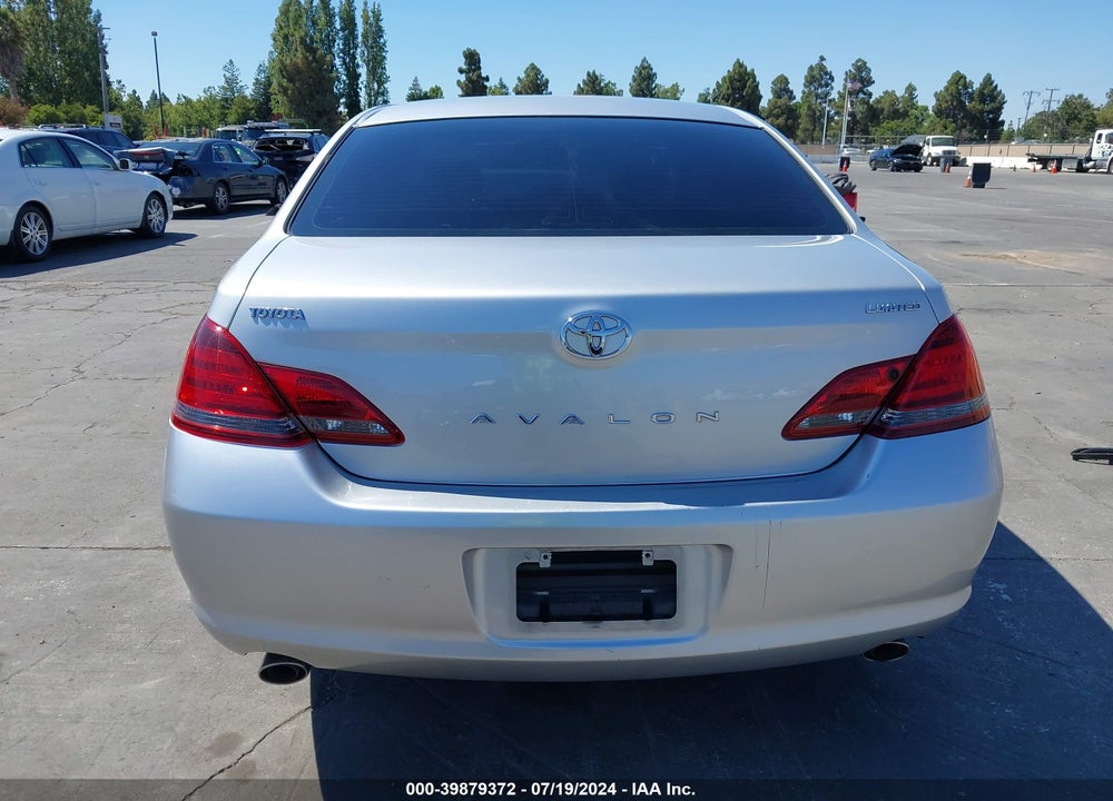 2008 TOYOTA AVALON LIMITED VIN: 4T1BK36B88U289724