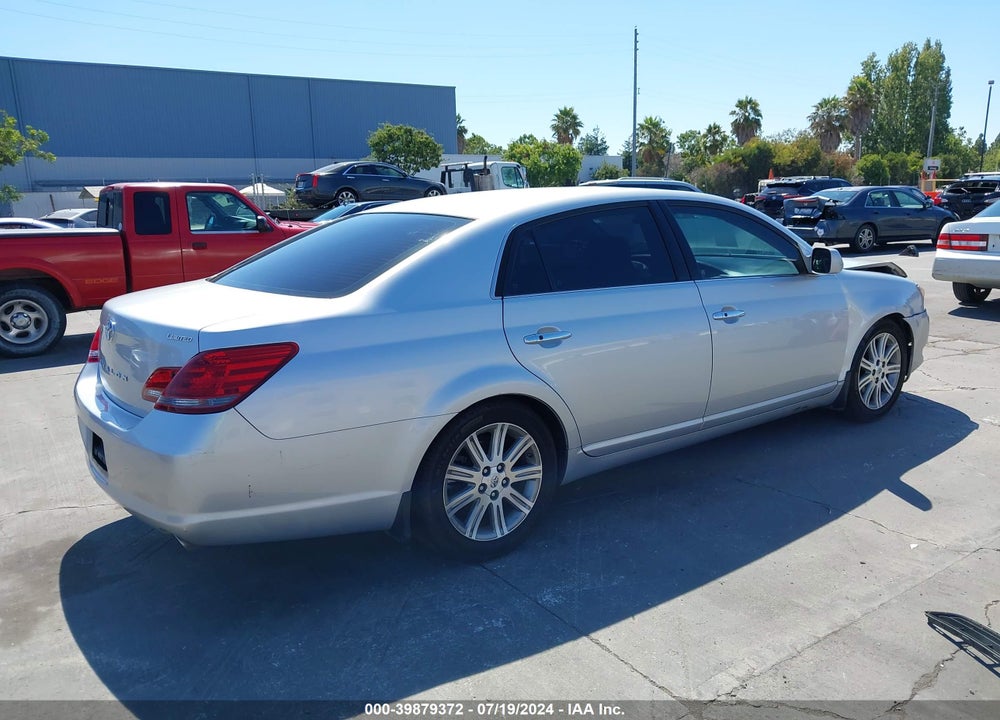 2008 TOYOTA AVALON LIMITED VIN: 4T1BK36B88U289724