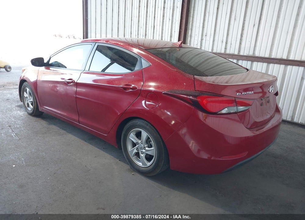 2014 HYUNDAI ELANTRA SE VIN: KMHDH4AE4EU163838
