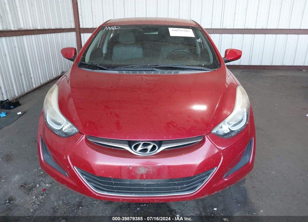 2014 HYUNDAI ELANTRA SE VIN: KMHDH4AE4EU163838