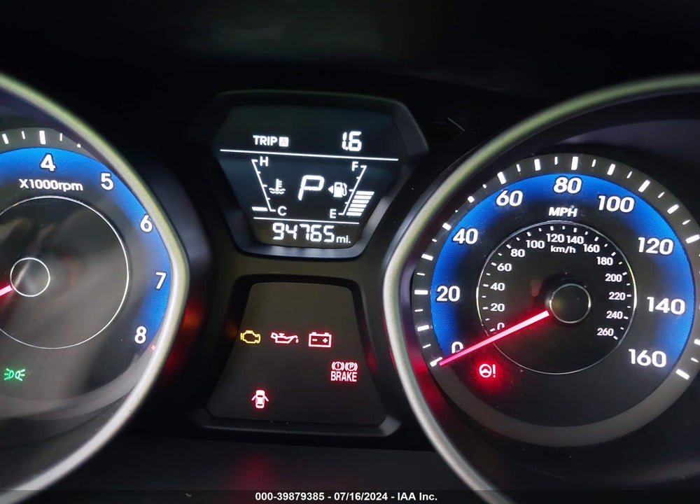 2014 HYUNDAI ELANTRA SE VIN: KMHDH4AE4EU163838