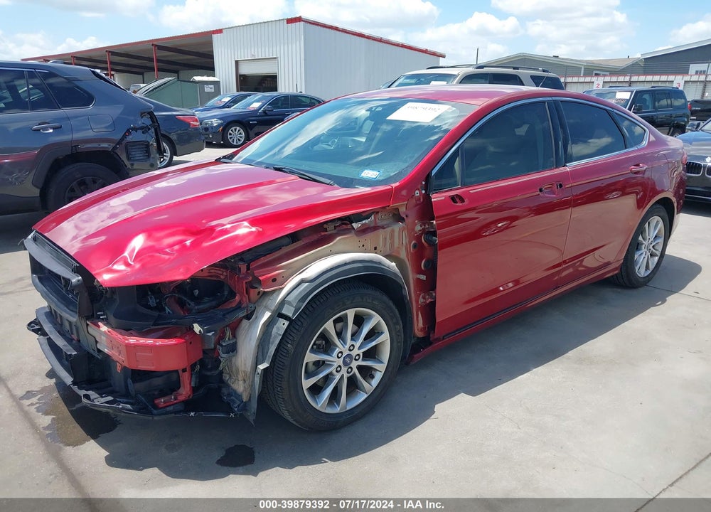 2017 FORD FUSION SE VIN: 3FA6P0HD7HR200646