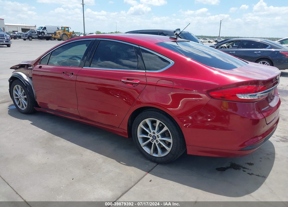 2017 FORD FUSION SE VIN: 3FA6P0HD7HR200646