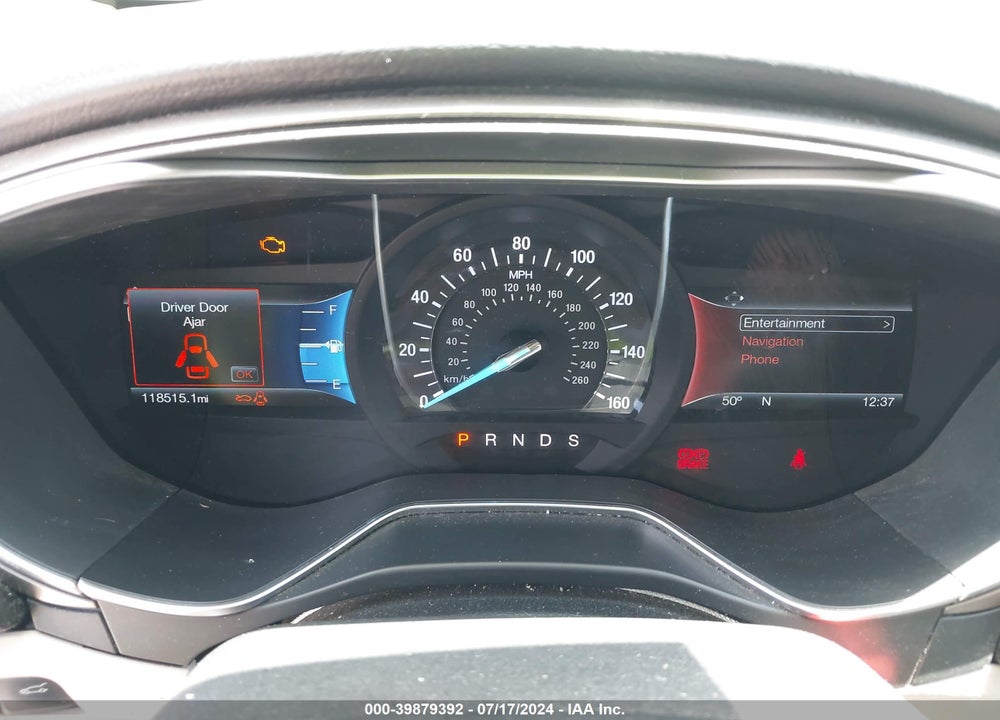 2017 FORD FUSION SE VIN: 3FA6P0HD7HR200646