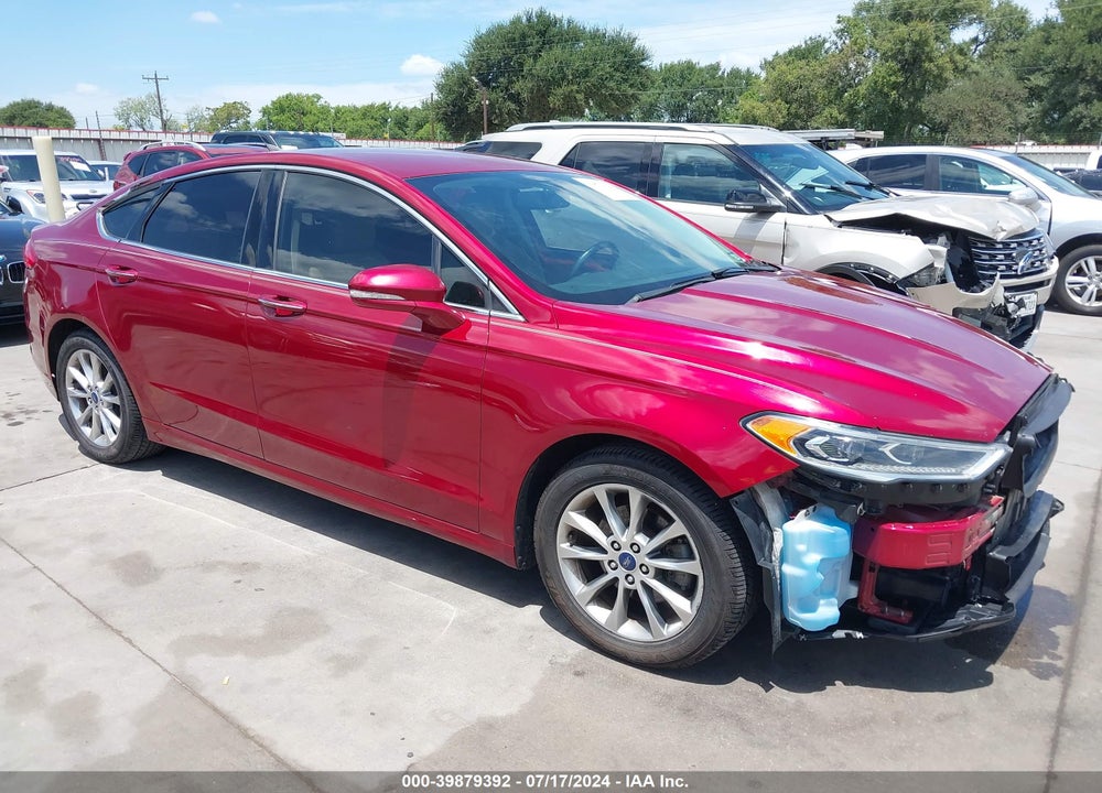 2017 FORD FUSION SE VIN: 3FA6P0HD7HR200646