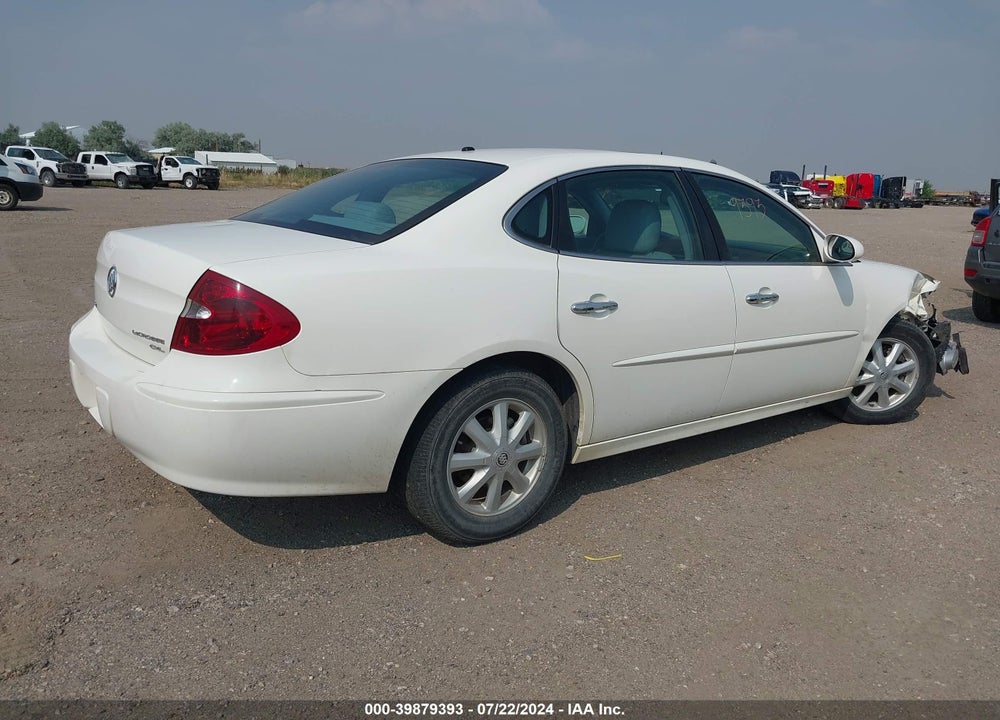 2005 BUICK LACROSSE CXL VIN: 2G4WD532951238168