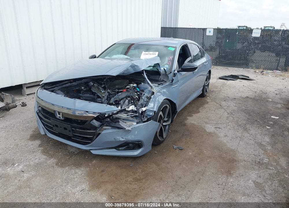 2022 HONDA ACCORD HYBRID SPORT VIN: 1HGCV3F22NA045842