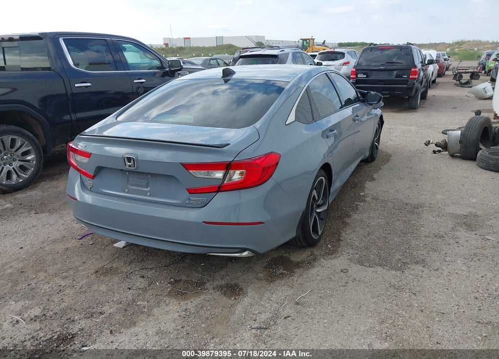 2022 HONDA ACCORD HYBRID SPORT VIN: 1HGCV3F22NA045842