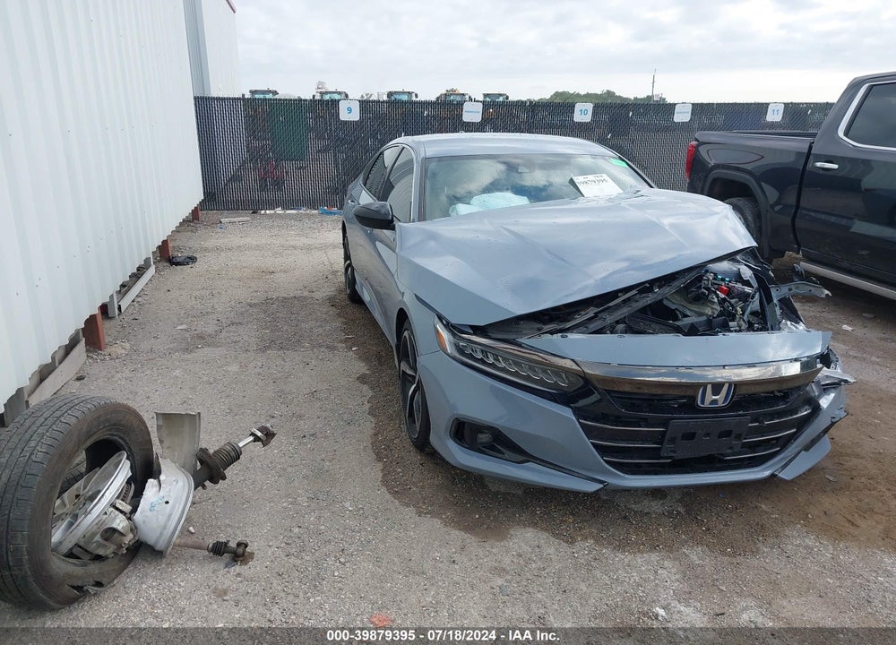 2022 HONDA ACCORD HYBRID SPORT VIN: 1HGCV3F22NA045842