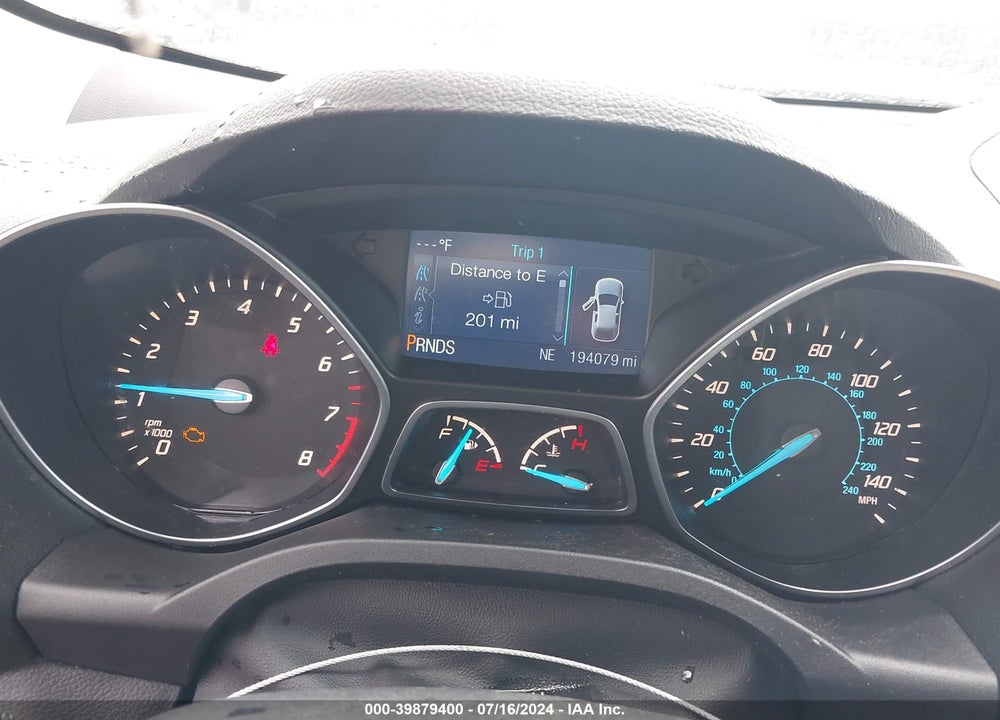 2014 FORD ESCAPE SE VIN: 1FMCU0GX5EUC70129
