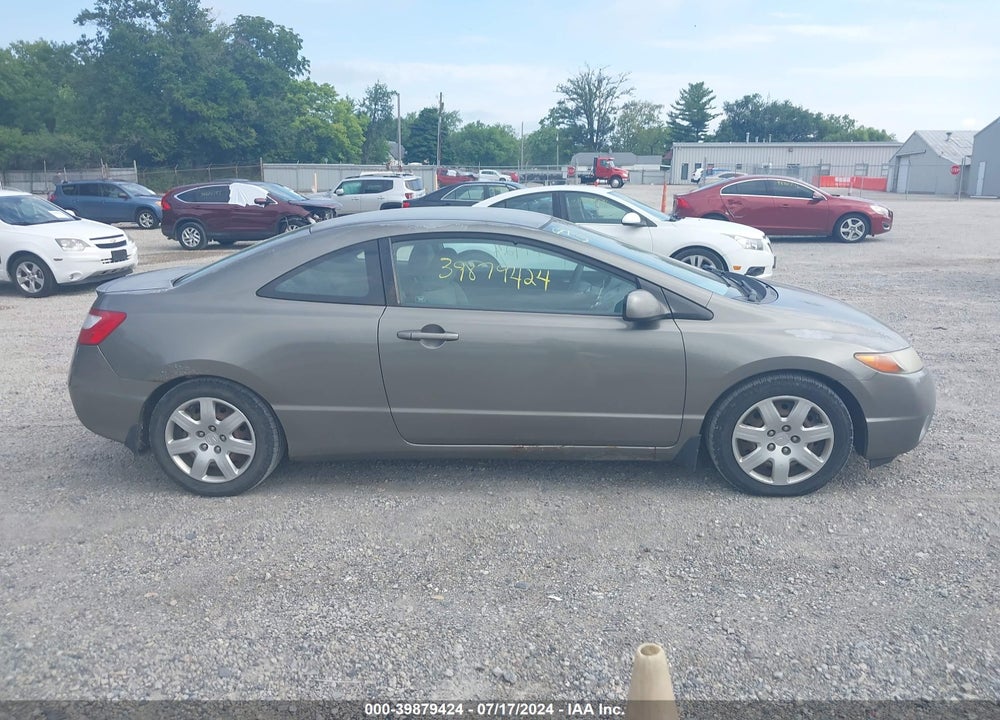 2007 HONDA CIVIC LX VIN: 2HGFG12677H545939