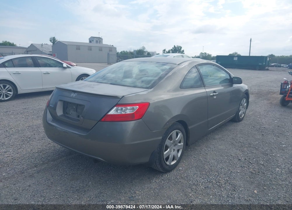2007 HONDA CIVIC LX VIN: 2HGFG12677H545939