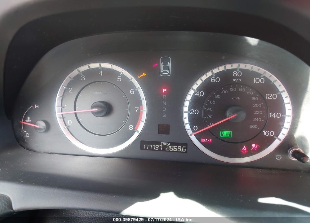 2012 HONDA ACCORD 3.5 EX-L VIN: 1HGCS2B8XCA009410