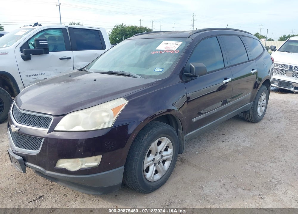 2009 CHEVROLET TRAVERSE LS VIN: 1GNER13D99S151699