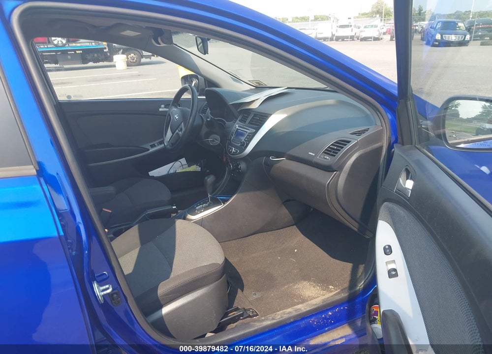2014 HYUNDAI ACCENT GS VIN: KMHCT5AE1EU186204
