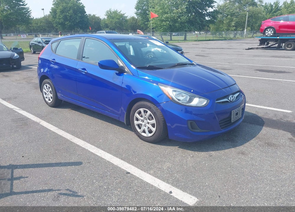2014 HYUNDAI ACCENT GS VIN: KMHCT5AE1EU186204