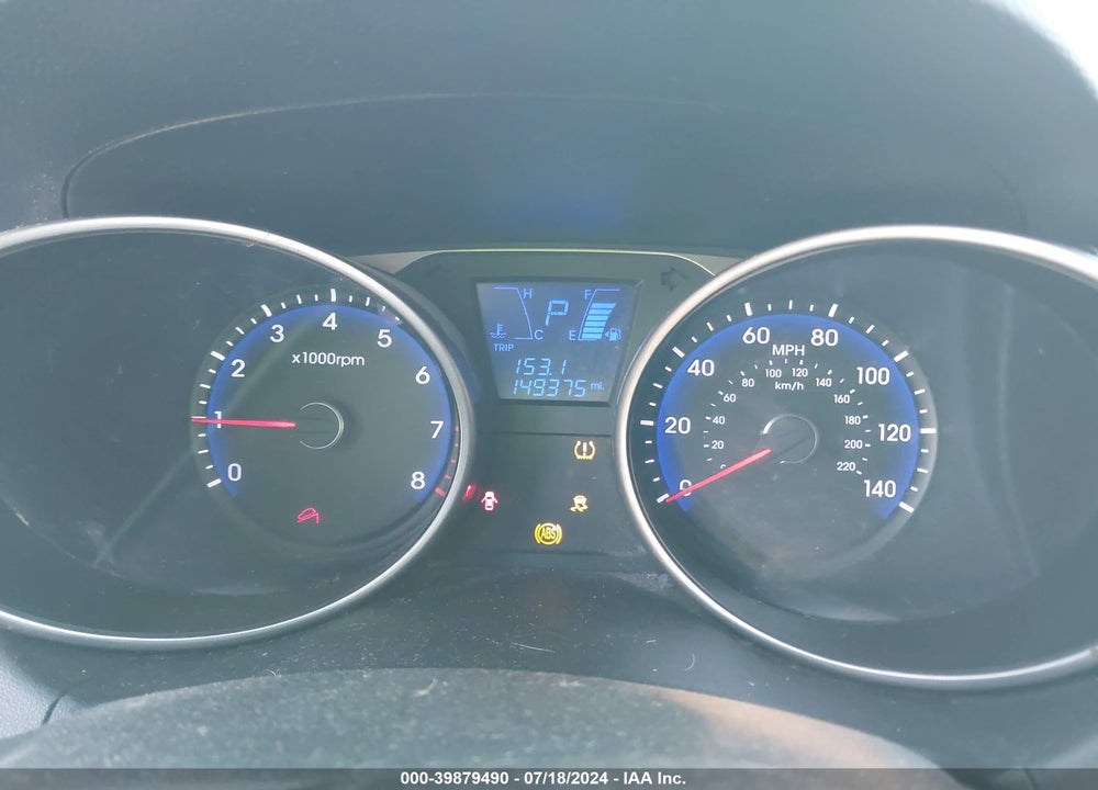 2011 HYUNDAI TUCSON GLS VIN: KM8JU3AC8BU125760