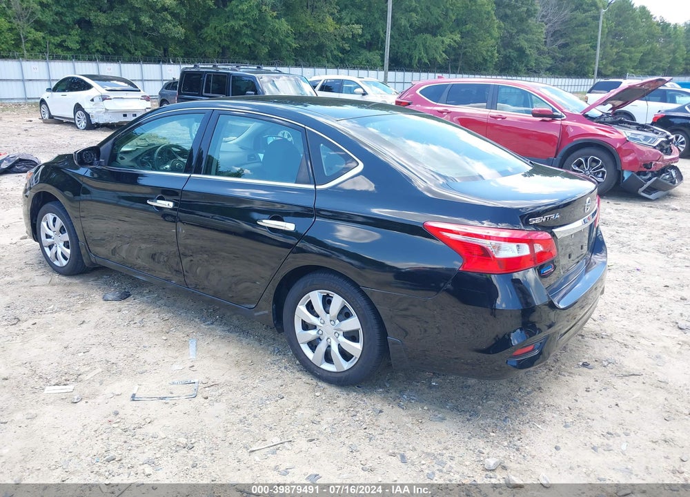2019 NISSAN SENTRA S VIN: 3N1AB7AP5KY341473