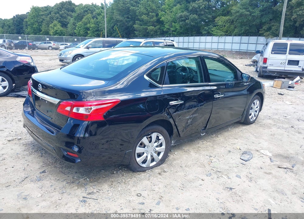 2019 NISSAN SENTRA S VIN: 3N1AB7AP5KY341473