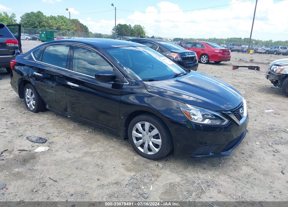 2019 NISSAN SENTRA S VIN: 3N1AB7AP5KY341473