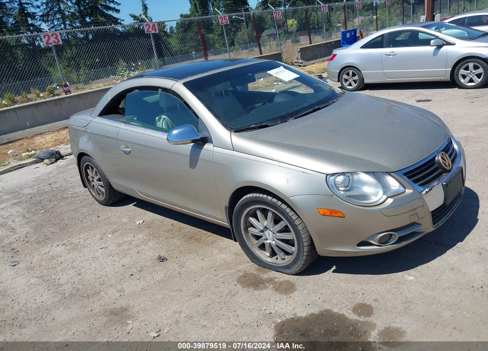 2007 VOLKSWAGEN EOS 2.0T VIN: WVWFA71F87V040312