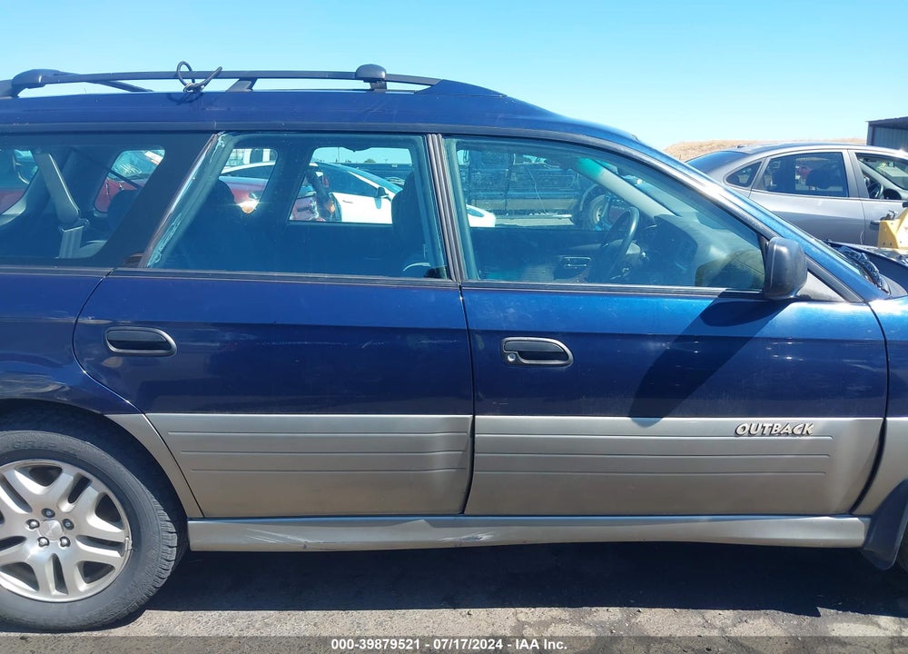 2003 SUBARU OUTBACK VIN: 4S3BH665137647185