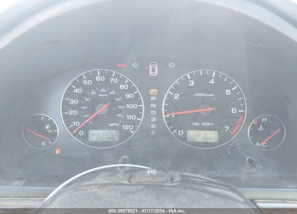 2003 SUBARU OUTBACK VIN: 4S3BH665137647185