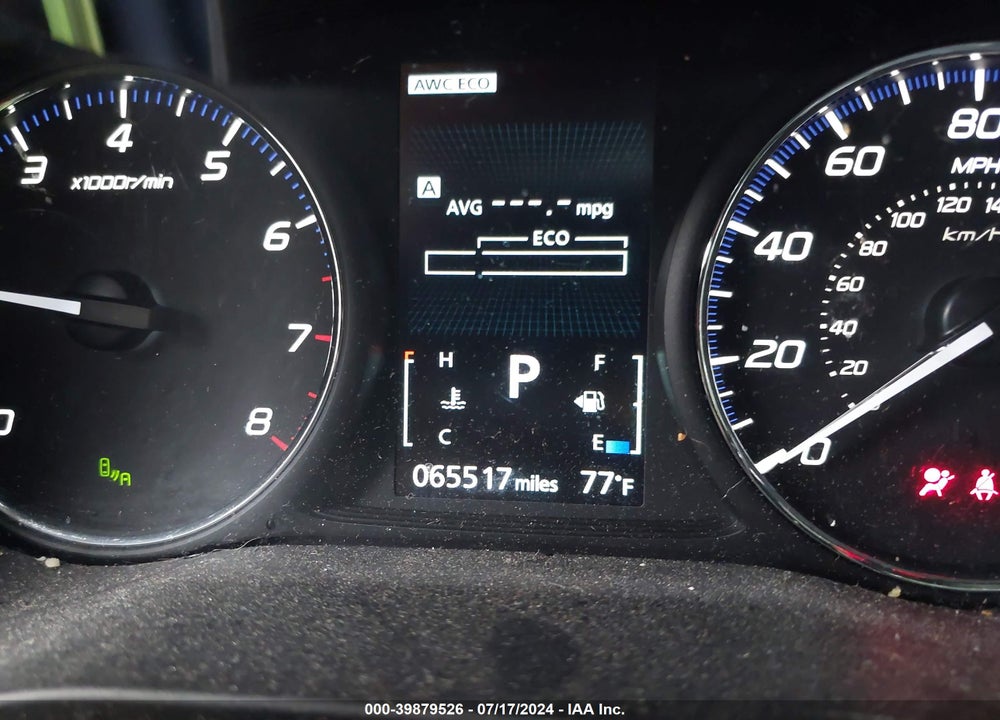 2020 MITSUBISHI OUTLANDER ES 2.4 S-AWC/LE 2.4 S-AWC/SE 2.4 S-AWC/SEL 2.4 S-AWC/SP 2.4 S-AWC VIN: JA4AZ3A32LZ030700