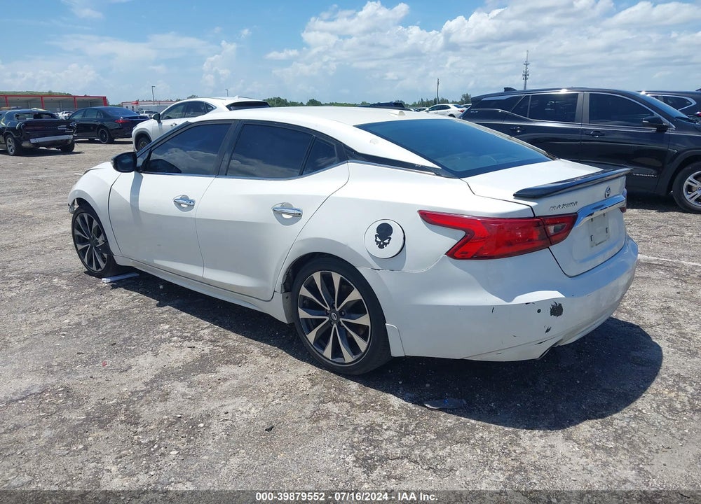 2016 NISSAN MAXIMA 3.5 SR VIN: 1N4AA6AP6GC398362