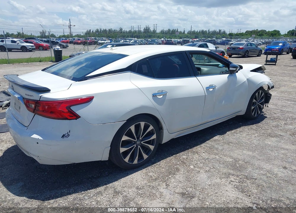 2016 NISSAN MAXIMA 3.5 SR VIN: 1N4AA6AP6GC398362