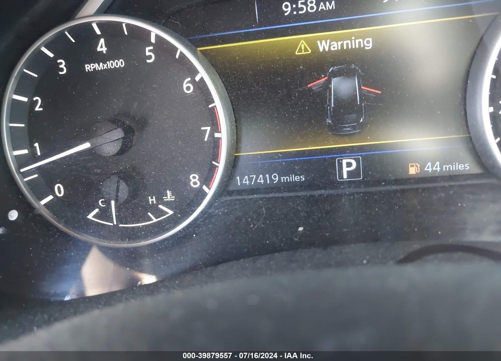 2016 NISSAN MURANO PLATINUM/S/SL/SV VIN: 5N1AZ2MG4GN133253