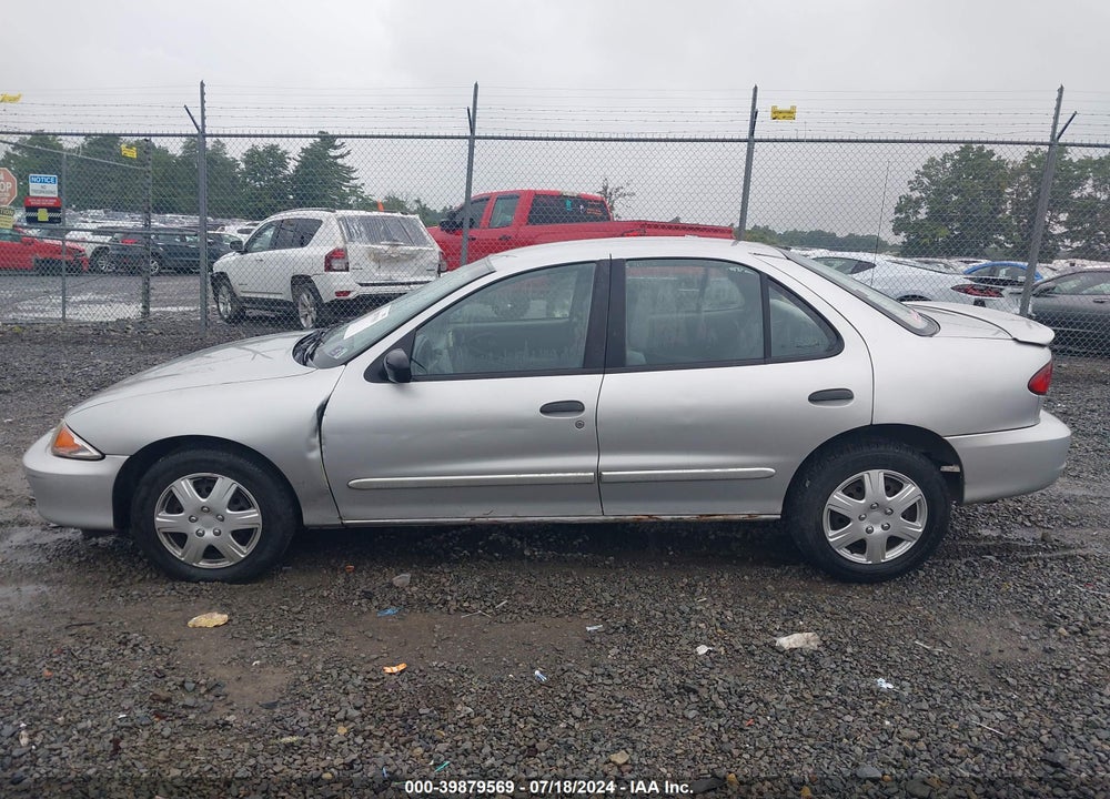 2002 CHEVROLET CAVALIER VIN: 1G1JF524427109757