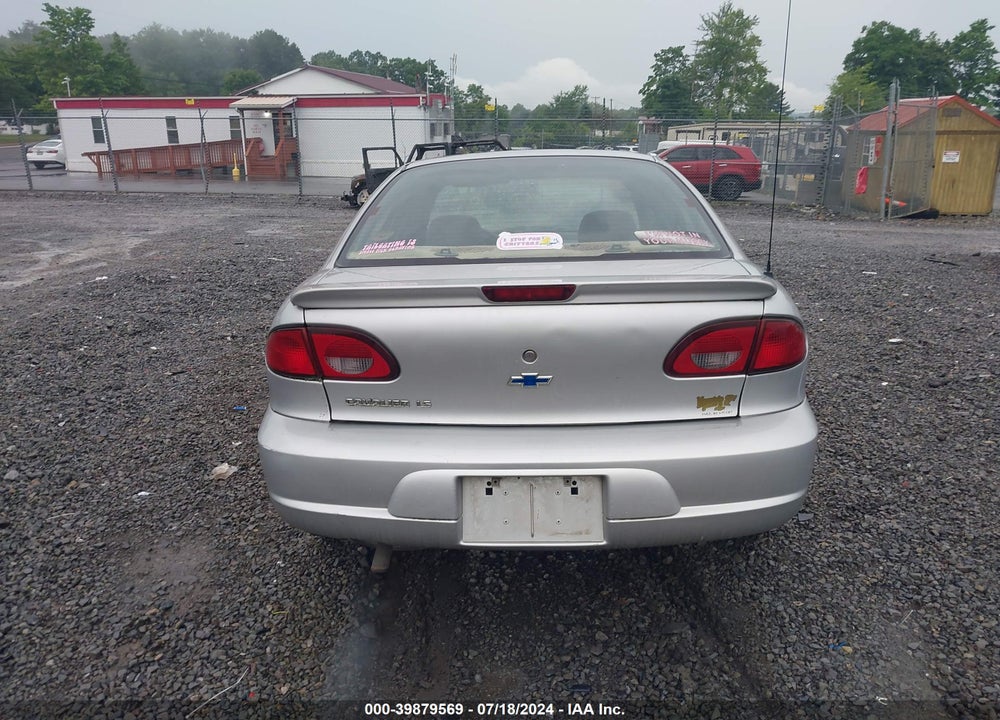 2002 CHEVROLET CAVALIER VIN: 1G1JF524427109757